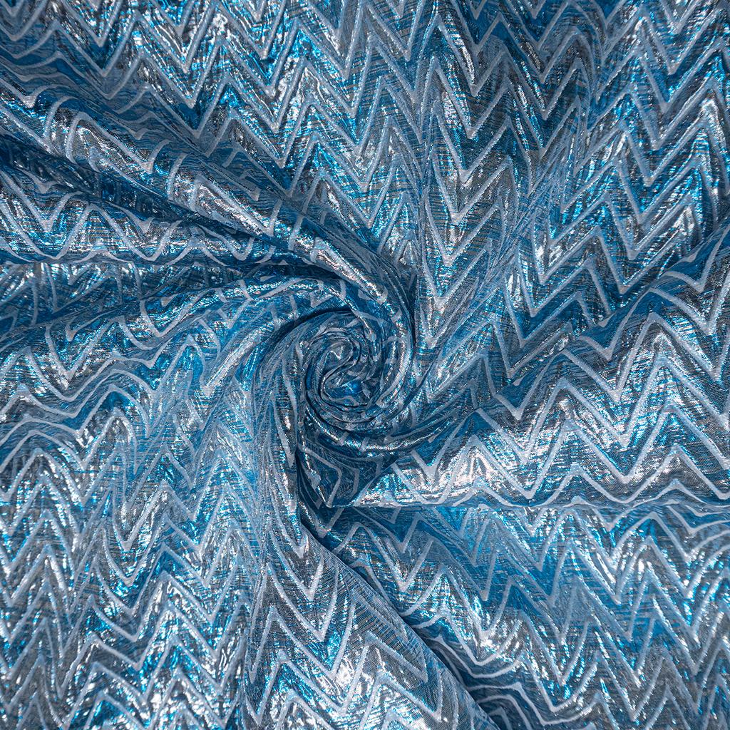 150075F6232.jpg METALIC STRIPE BROCADE - Image 2