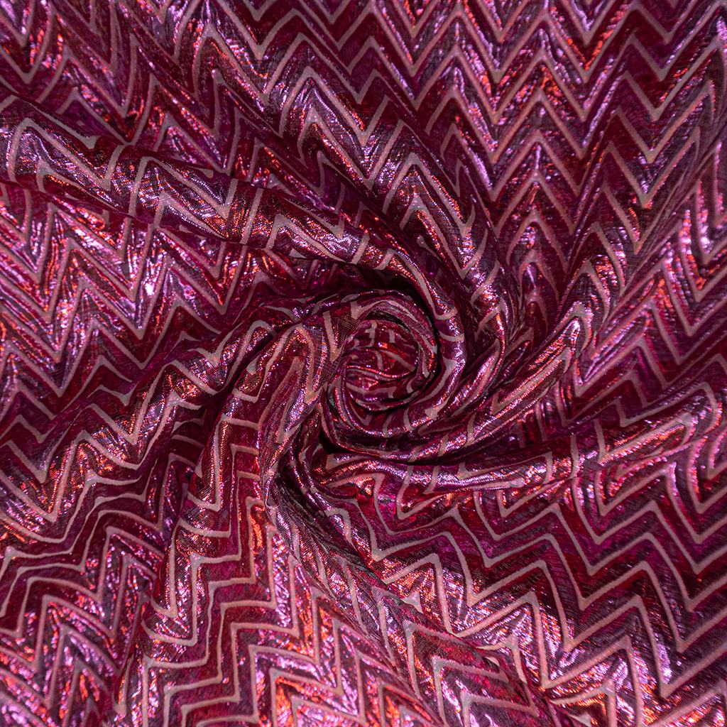 150075F7232.jpg METALIC STRIPE BROCADE - Image 2