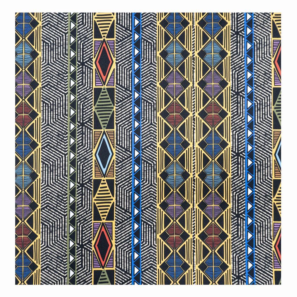 150DPB5F12231.jpg 150CM DIGITAL POLY BRUSH AFRICAN SAFARI COLOUR STRIPE - Image 1