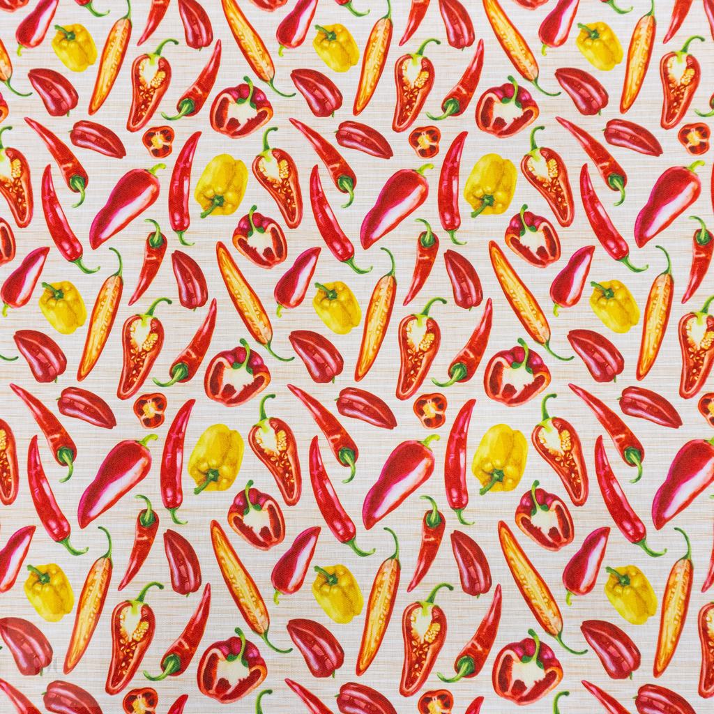 150DSC5F121231.jpg DIGITAL SLUB CLOTH (150CM) PEPPERS - Image 1