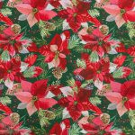 DIGITAL SLUB CLOTH (150CM) POINTSETTIA - Image 2