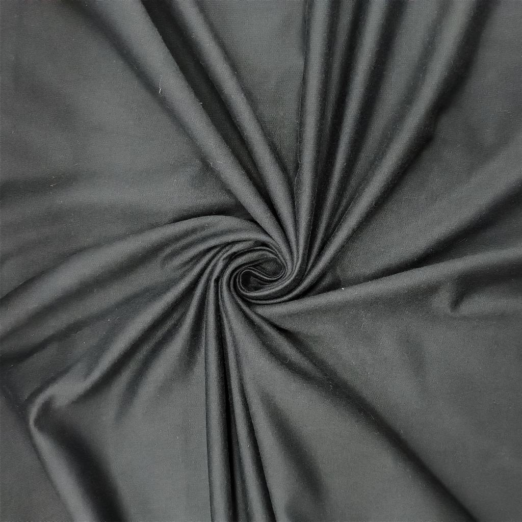 150TR5FBLACK.jpg 150CM TRACKSUITING - BLACK - Image 1