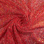 SEQUINS TULLE - RED - Image 2