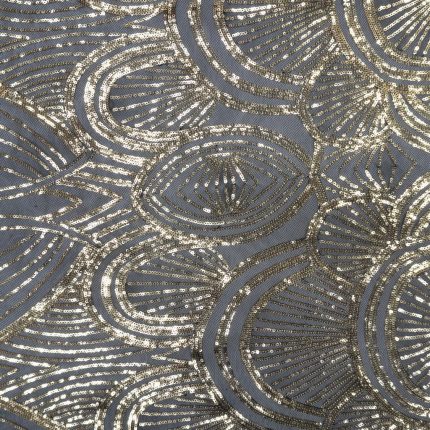 BRIDAL WEAR- BLACK/GOLD