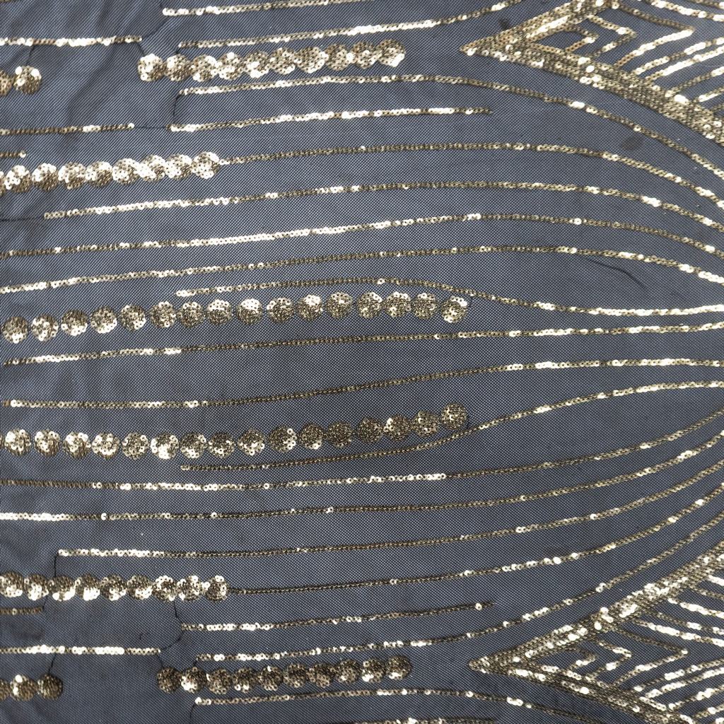 172265F1232.jpg BRIDAL WEAR- BLACK/GOLD - Image 2