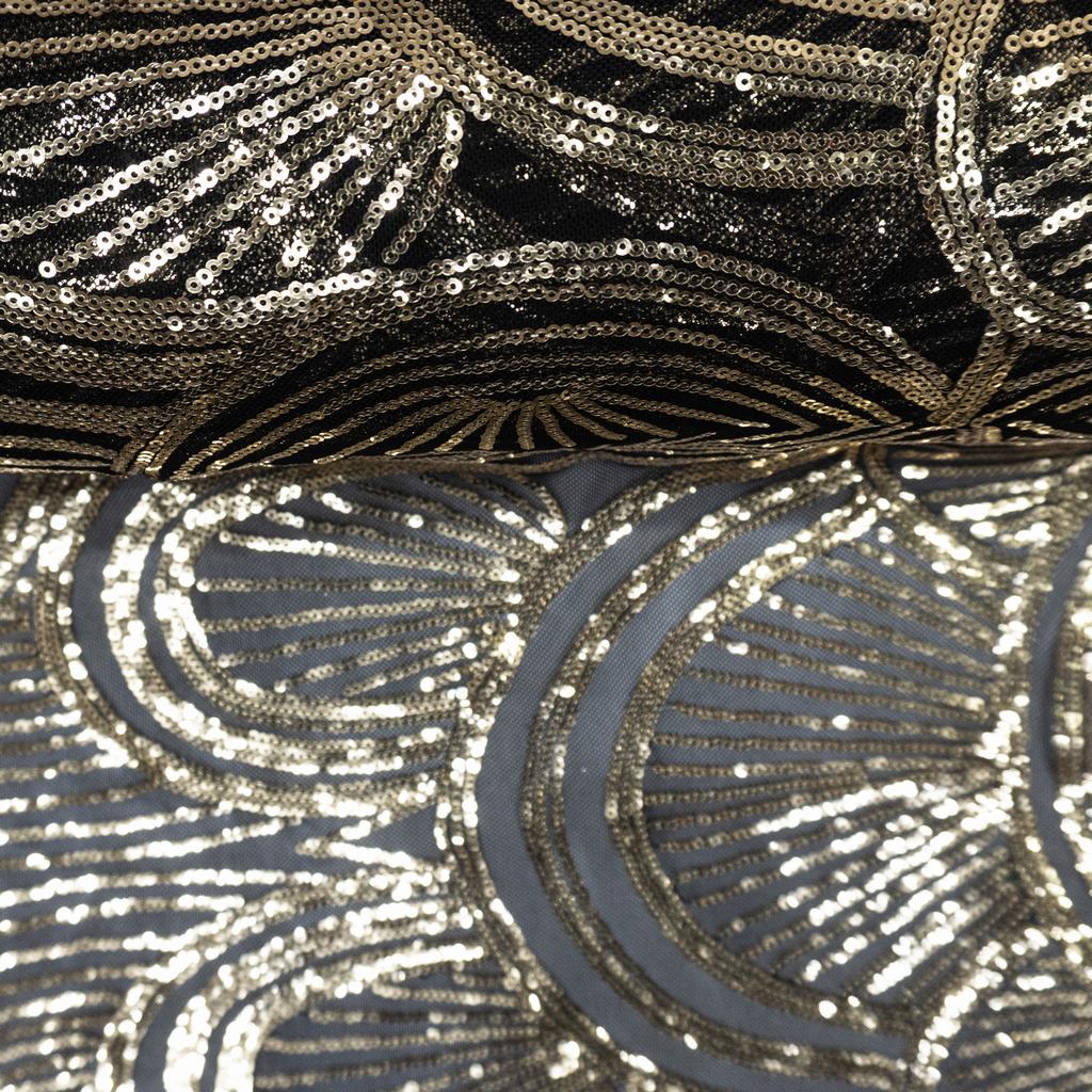 172265F1233.jpg BRIDAL WEAR- BLACK/GOLD - Image 3