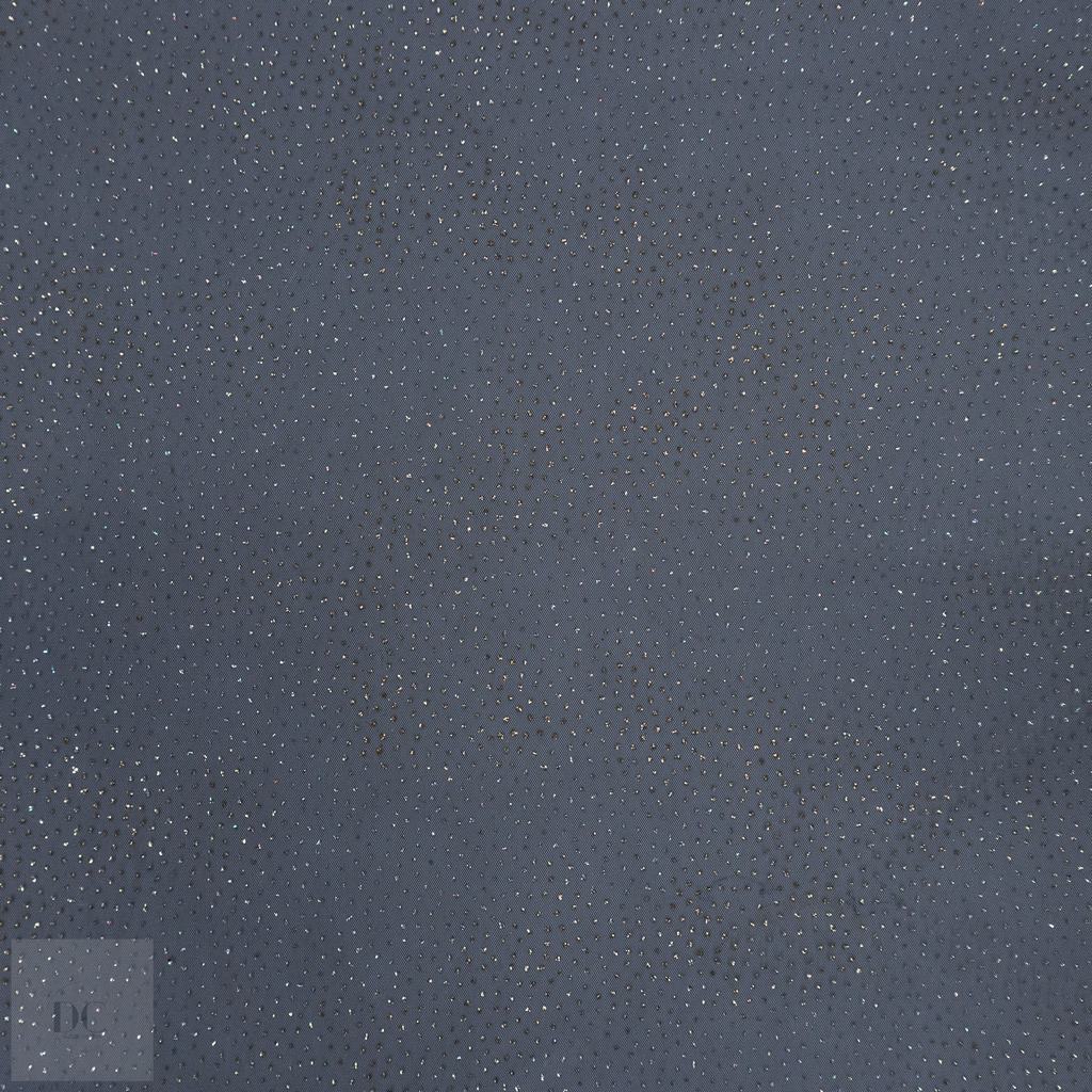 172295FBLACK231.jpg TULLE WITH GLITTER - Image 1
