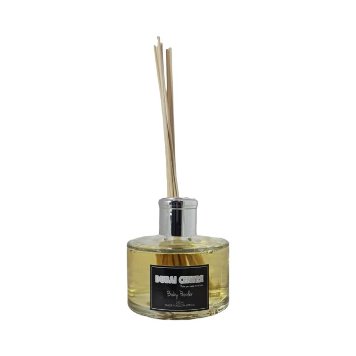 200ML REED DIFFUSER ROUND BABY POWDER - Image 1