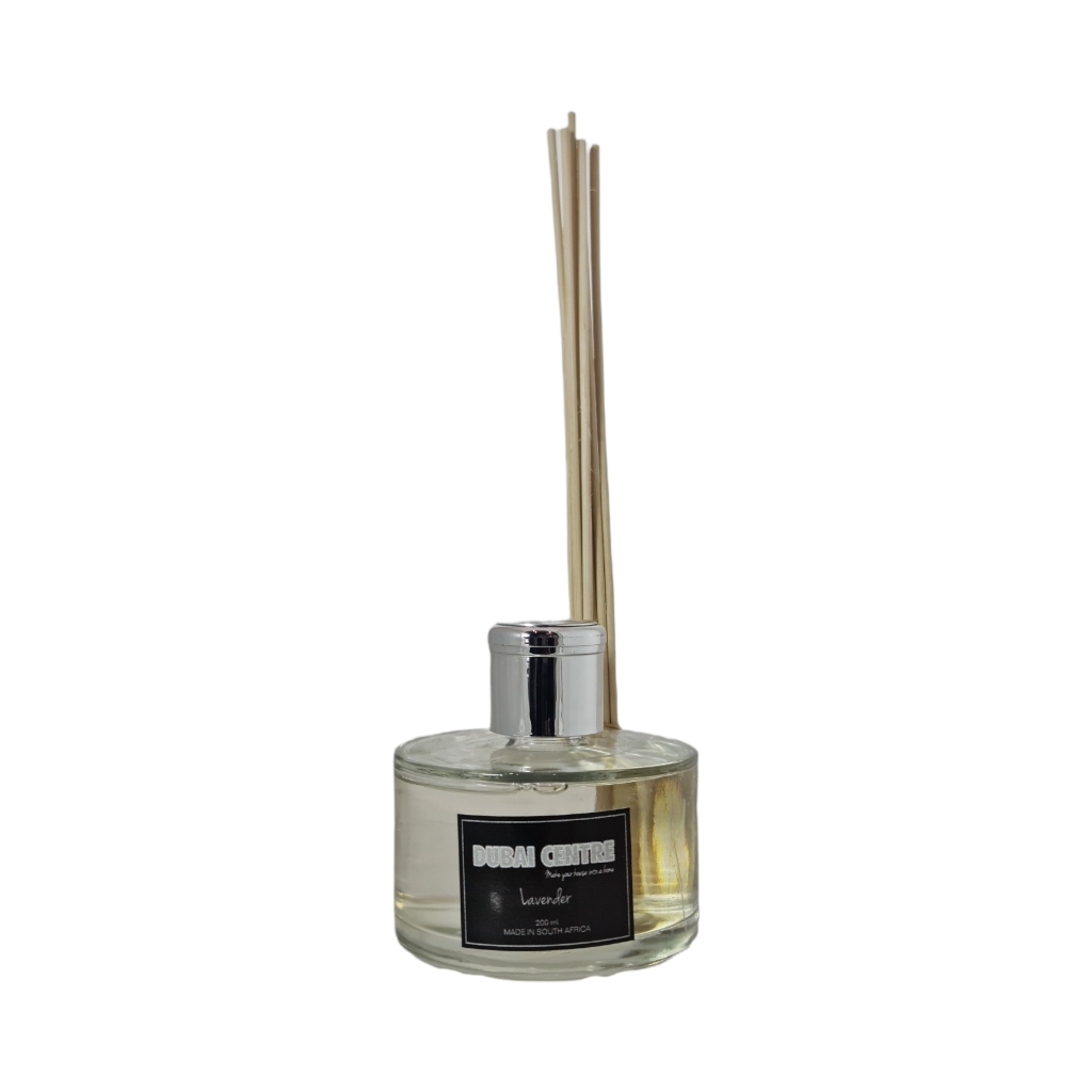 200RD5F5.jpg 200ML REED DIFFUSER ROUND LAVENDER - Image 1