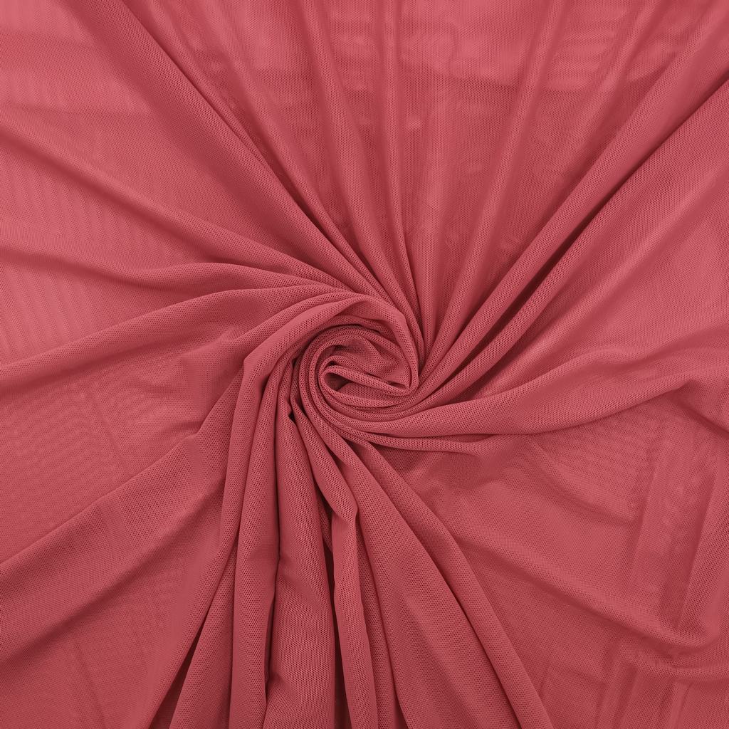 20105FAUBURN.jpg 150CM 40D POWER MESH-AUBURN - Image 1