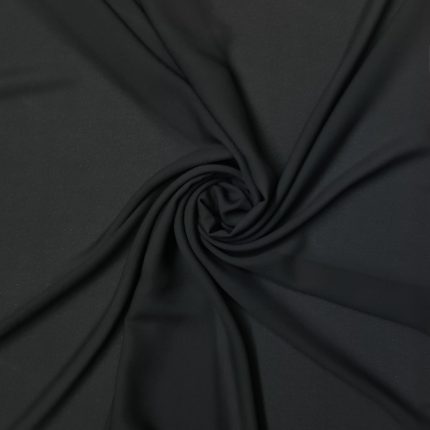 ITY FRENCH CHIFFON (150CM)(BLACK)