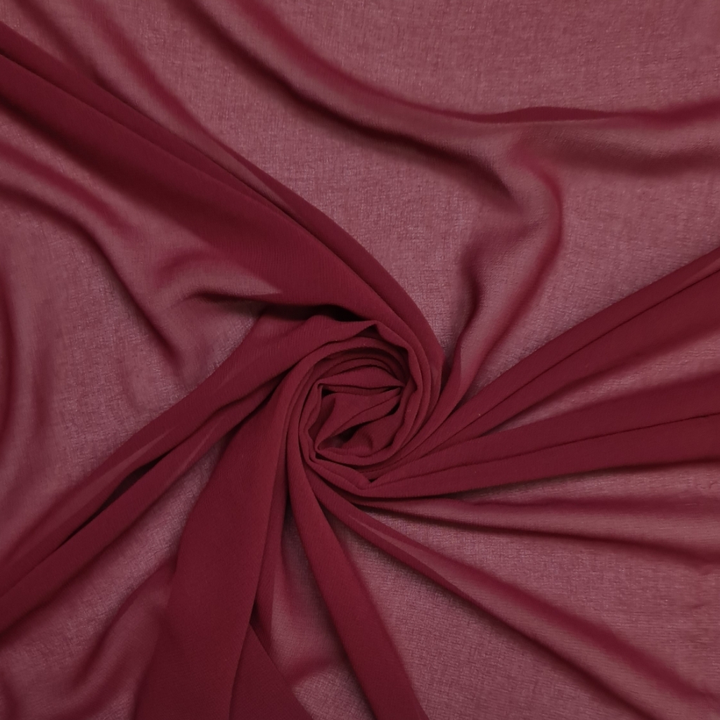 20235FZINFANDEL231.jpg ITY FRENCH CHIFFON (150CM)(ZINFANDEL) - Image 1