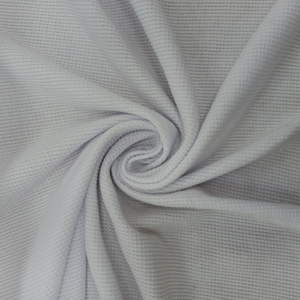 20792D25FWHITE.jpg T/C WAFFLE - WHITE - Image 1