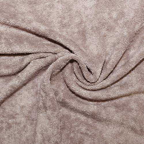 20795FMINK.jpg T/C TERRY TOWELLING - MINK - Image 1