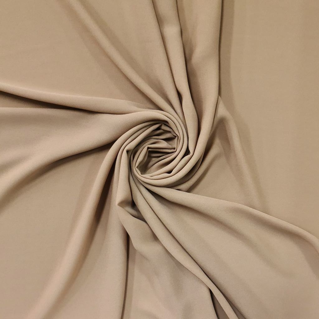 20825FCHESTNUT.jpg MILK GEORGETTE PLAIN (150CM)(CHESTNUT) - Image 1