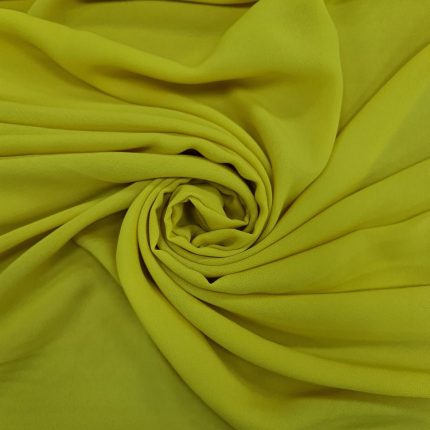 MILK GEORGETTE PLAIN (150CM)(YELLOW)