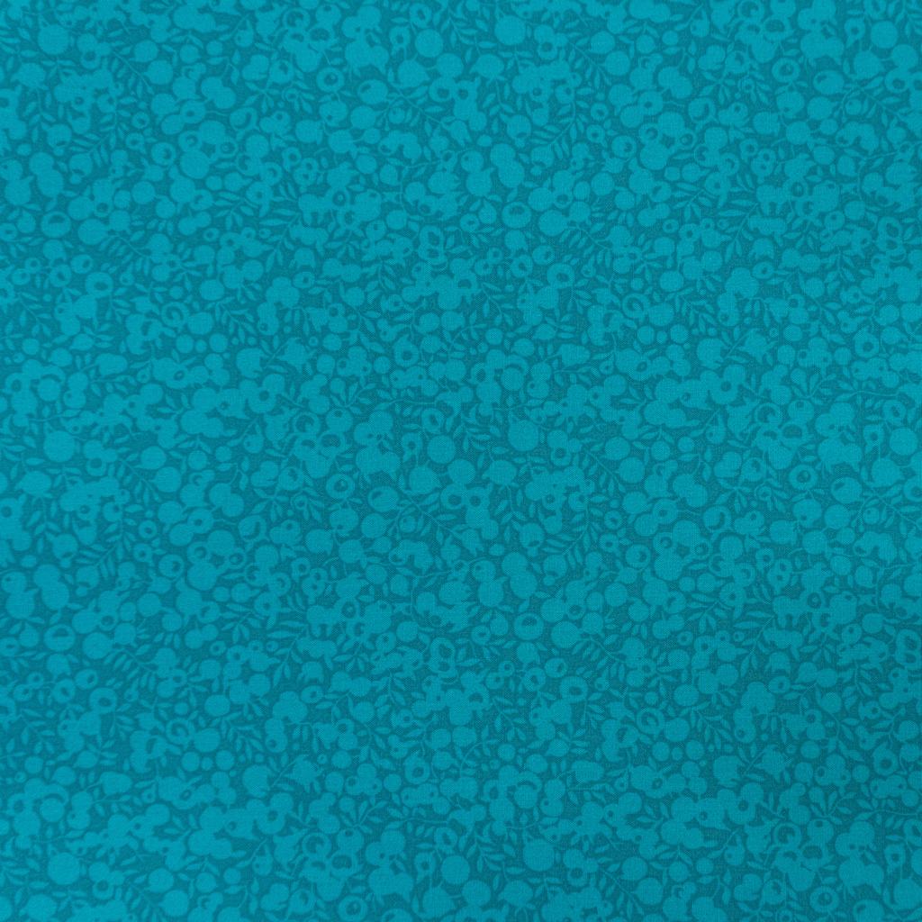 24362D15F108231.jpg LIBERTY 100% COTTON QUILTING 1069 peacock lasenby ax - Image 1