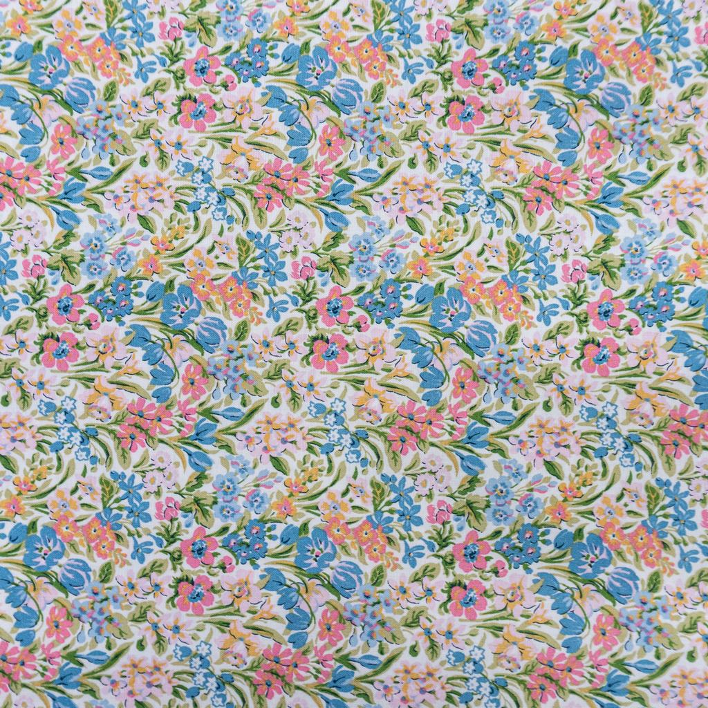 24362D15F144231.jpg LIBERTY 100% COTTON QUILTING 1098 kew blooms a - Image 1