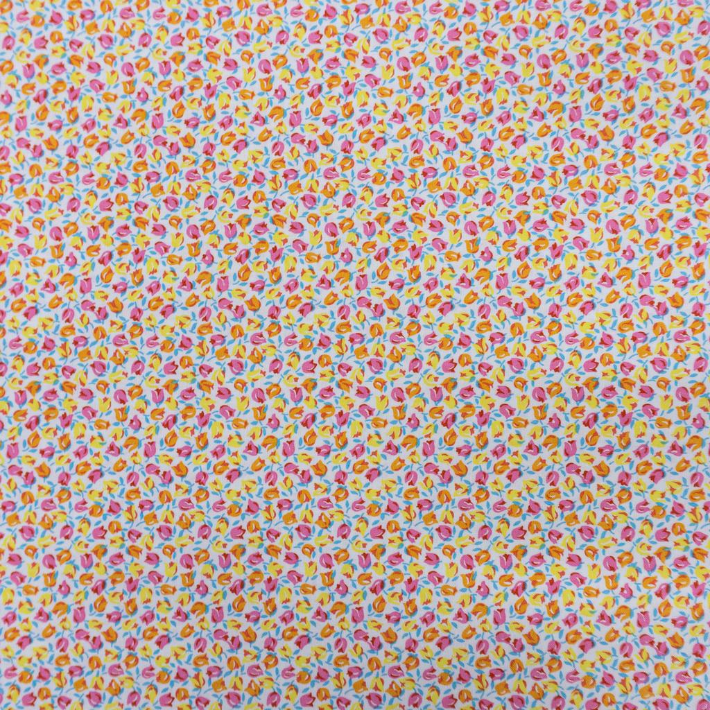 24362D15F149231.jpg LIBERTY 100% COTTON QUILTING 1096 tiny tulips c - Image 1