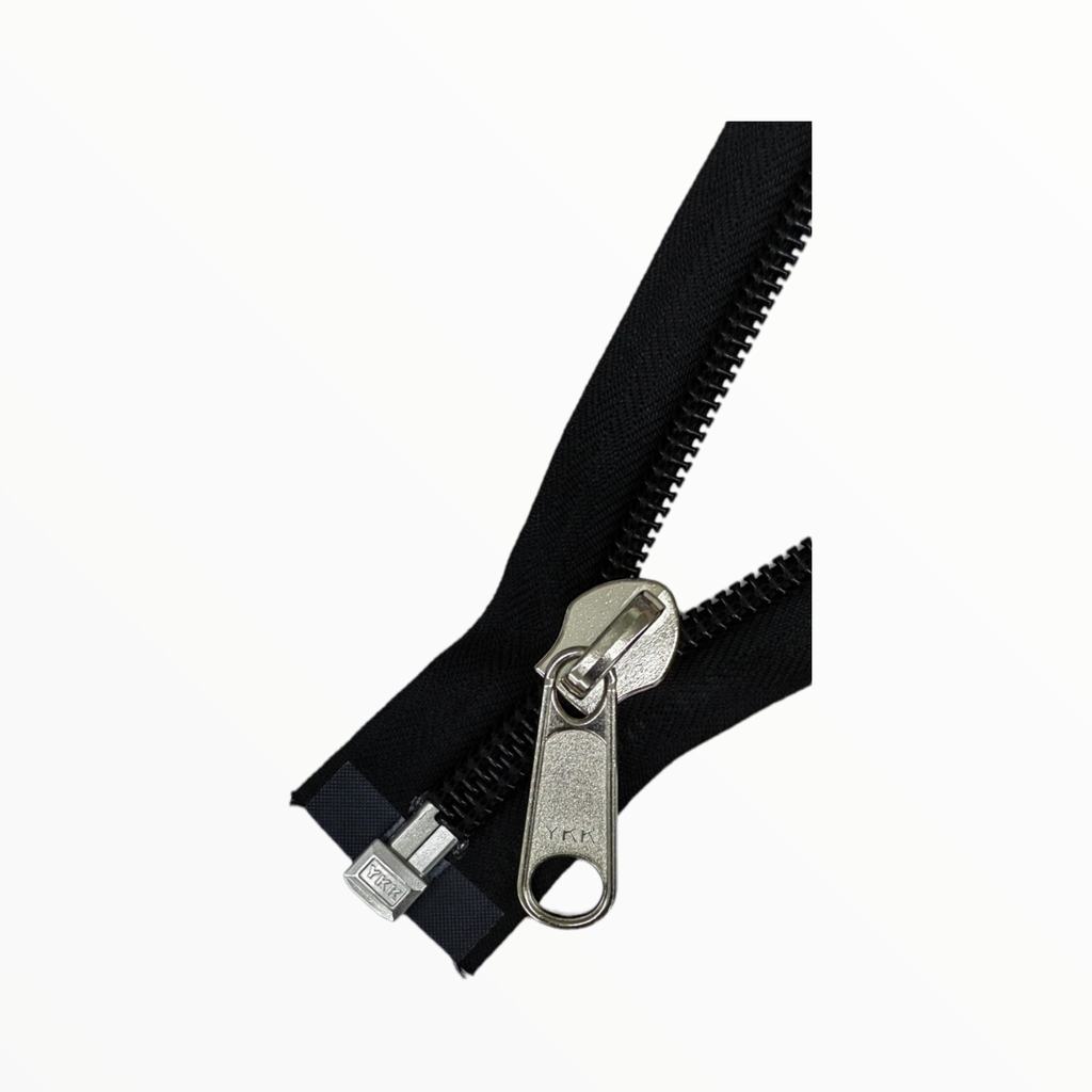 252D1505FB.jpg 150CM YKK NO.10 HD ZIPS-BLACK - (580) - Image 1