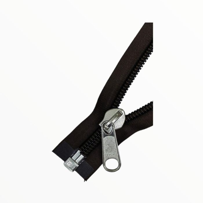 150CM YKK NO.10 HD ZIPS-DK,BROWN - (570) - Image 1