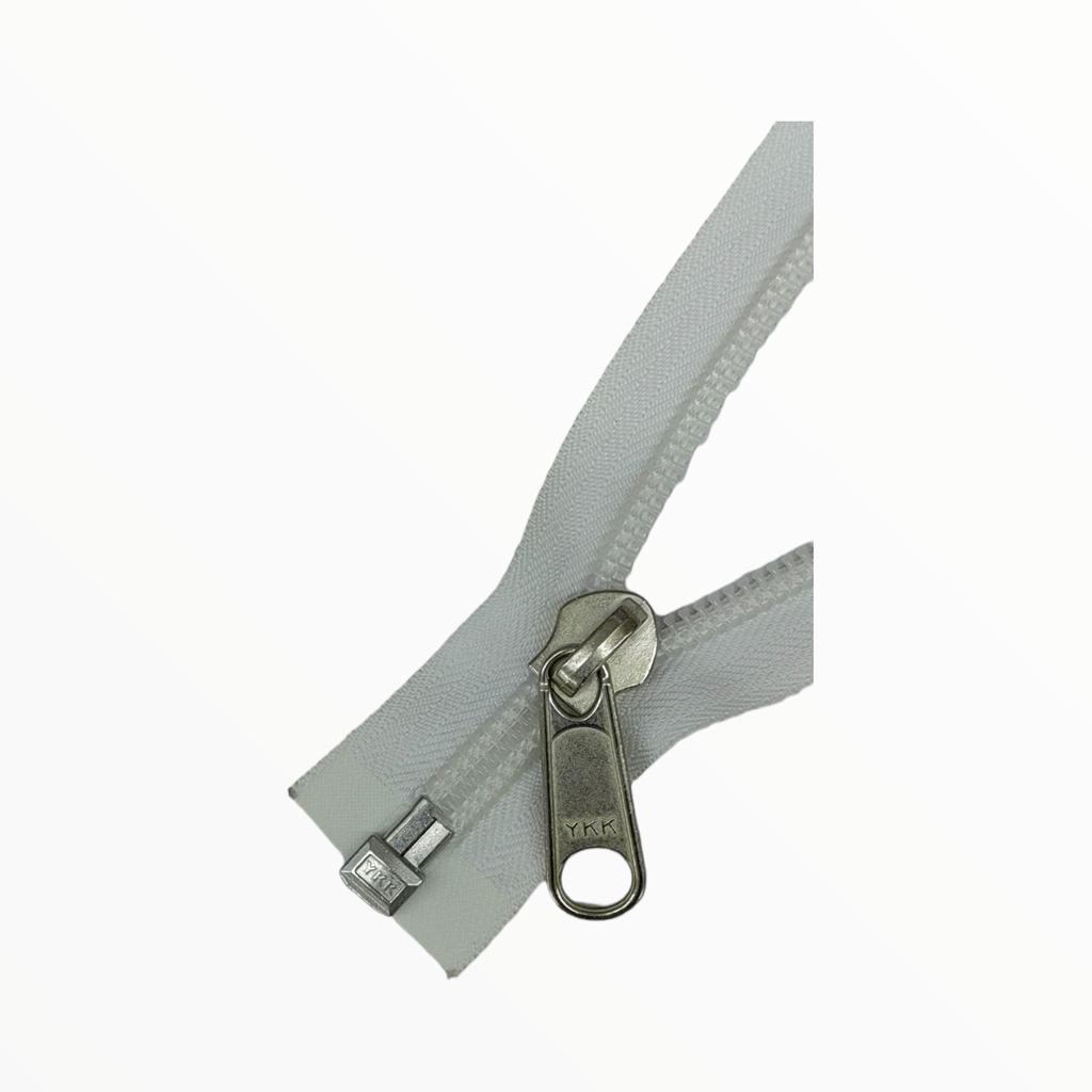 252D2005Fw.jpg 200CM YKK NO.10 HD ZIPS-WHITE - (501) - Image 1