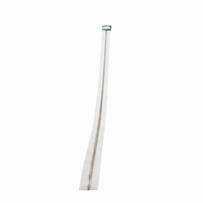 70CM YKK OPEN END METAL ZIP