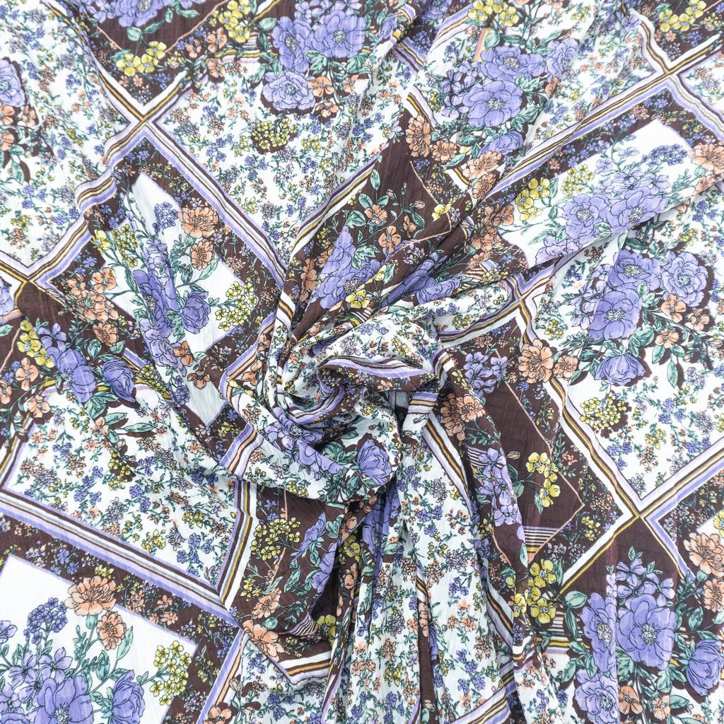 2556A5F9232.jpg BUBBLE CHECK PRINT (53 BROWN) - Image 2