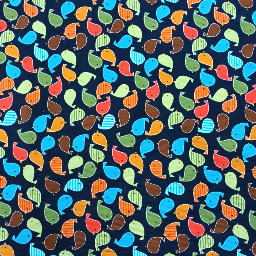 25732D2955FNA.jpg COTTON CORDUROY PTD - NAVY - Image 1