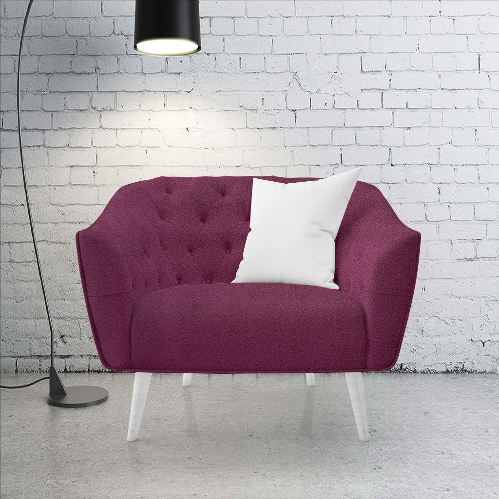 26302D115FPL232.jpg 150CM DUTCH VELVET SOFA FABRIC - PLUM - Image 2
