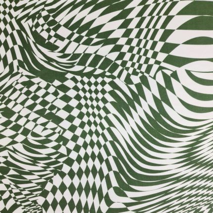 RAYON TWILL PRINT (150CM)(64 GREEN)