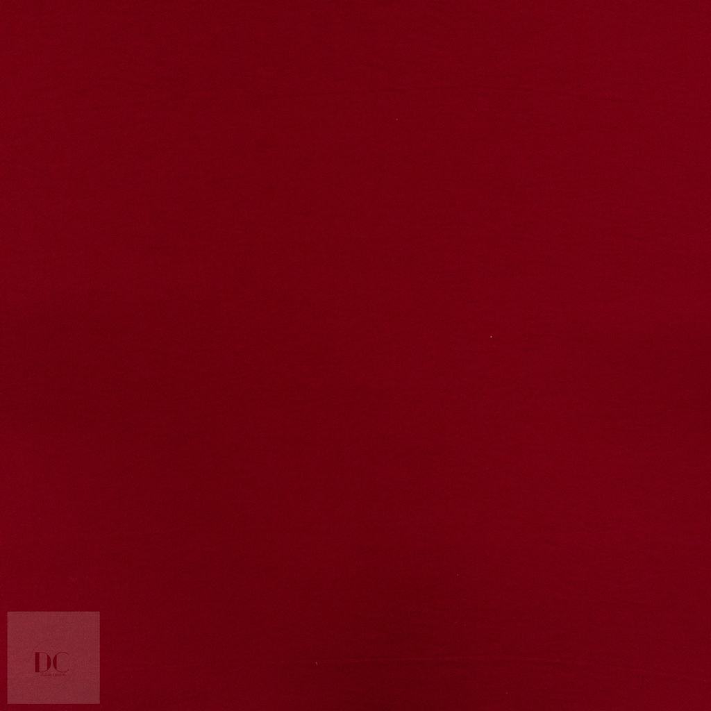 27125FDEEP20RED231.jpg SUEDE LOOK SATIN-DEEP RED - Image 1