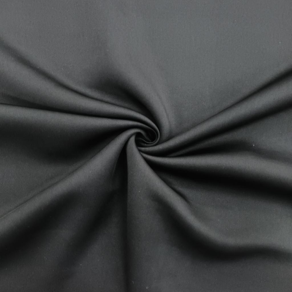 27452D15FBLACK.jpg 150CM PLAIN DYED SANDWICH SCUBA - Image 1