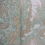 KOREAN TULLE P/D MINT AND CREAM