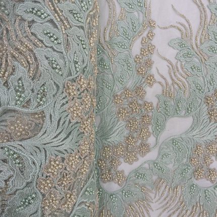 KOREAN TULLE P/D MINT AND CREAM