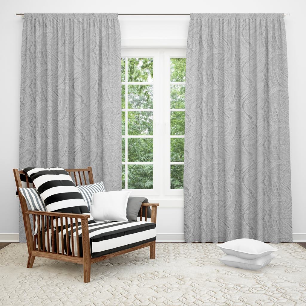 280CCL5FGR232.jpg 280CM CLIMAX CURTAIN FABRIC - GREY - Image 2