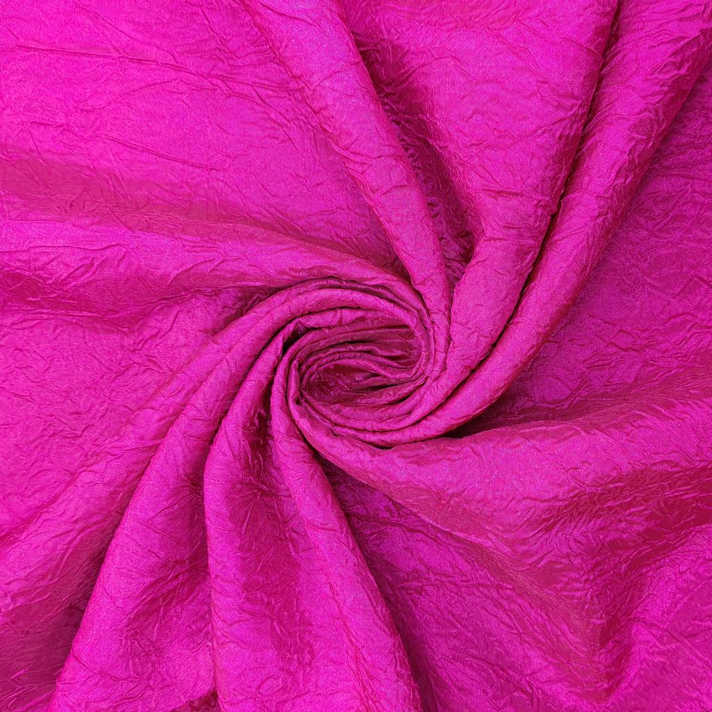 280CT5FCERISE20PINK.jpg 265CM CRUSH TAFETTA - CERISE PINK - Image 1