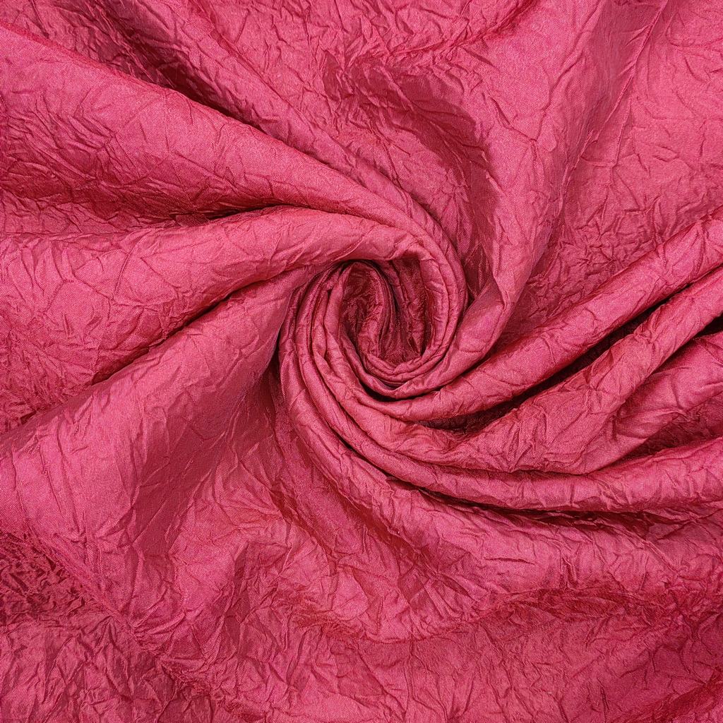 280CT5FRED.jpg 265CM CRUSH TAFETTA - RED - Image 1