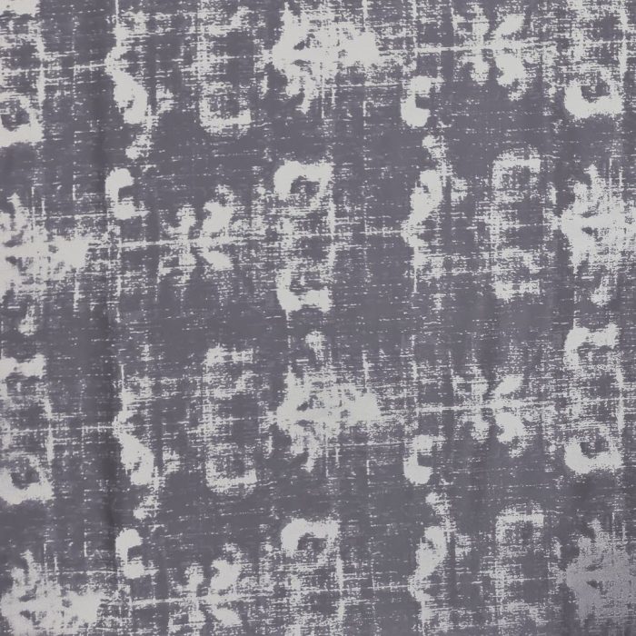 280CM GALAXY CURTAIN FABRIC - DARK GREY - Image 1