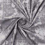 280CM GALAXY CURTAIN FABRIC - DARK GREY - Image 3