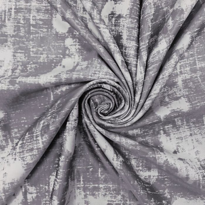 280CM GALAXY CURTAIN FABRIC - DARK GREY - Image 3