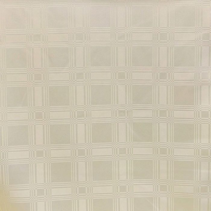 280CM DAMASK TABLING - BEIGE - Image 1