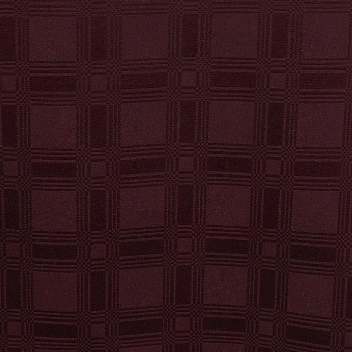 280CM DAMASK TABLING - MAROON - Image 1