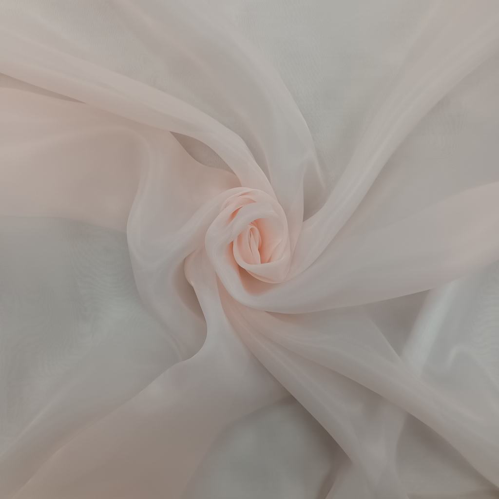 28515FPEACH.jpg SATIN ORGANDY J1-PEACH - Image 1