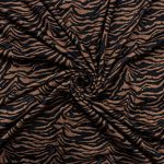 CASHMERE BRUSHED PTD ZEBRA (150CM)(BEIGE) - Image 2