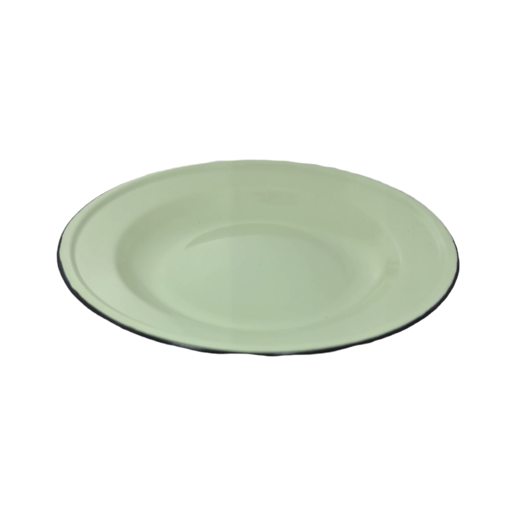 301355FGREEN.jpg NEW WORLD SOUP PLATE 22CM - Image 1