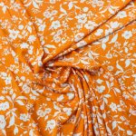 RAYON POPLIN PRINT (150CM)(175-ORANGE) - Image 2