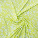 RAYON POPLIN PRINT (150CM)(175-SUNNY LIME) - Image 2