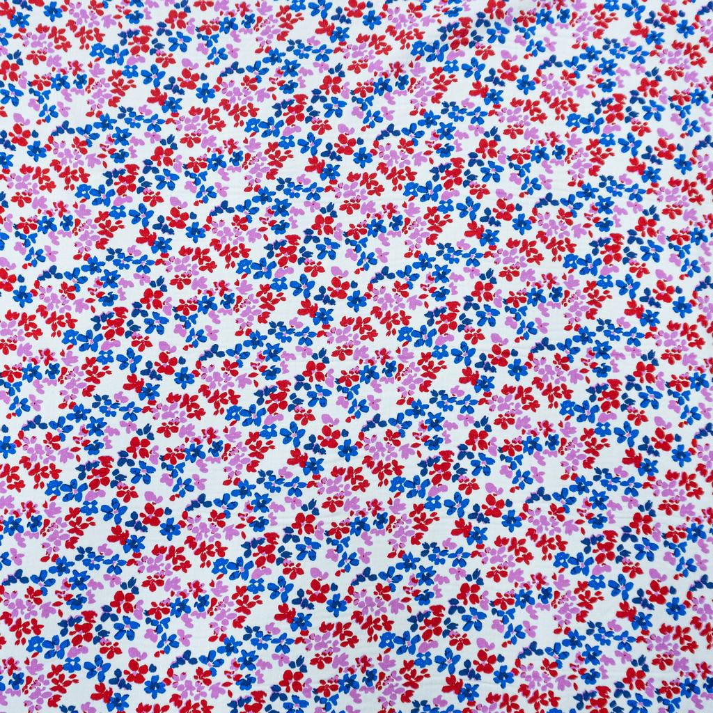 30315F46231.jpg RAYON POPLIN PRINT (150CM)(331-BB OFF WHITE) - Image 1