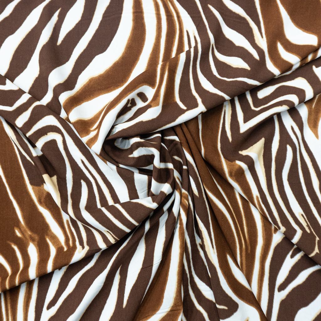 30315F48232.jpg RAYON POPLIN PRINT (150CM)(376-BROWN) - Image 2